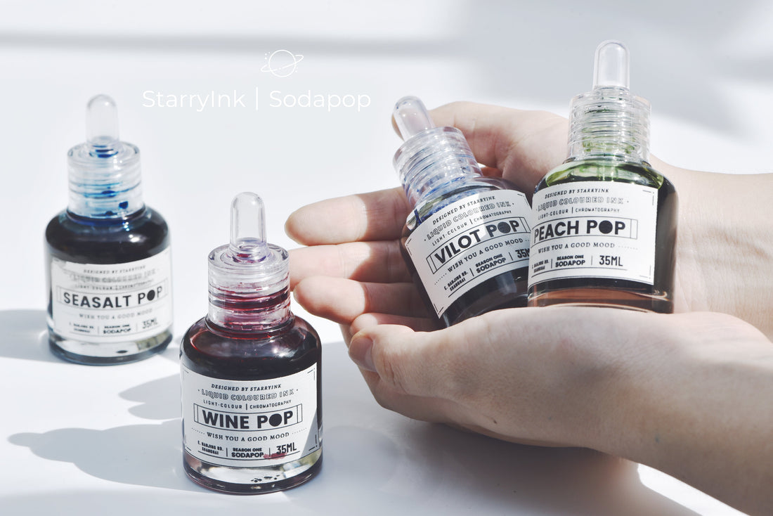 Discover the Vibrancy of StarryInk: Fountain Pen Inks with Personality