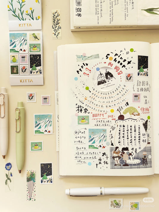 Journaling Ideas: Using King Jim's KITTA Stickers to Decorate