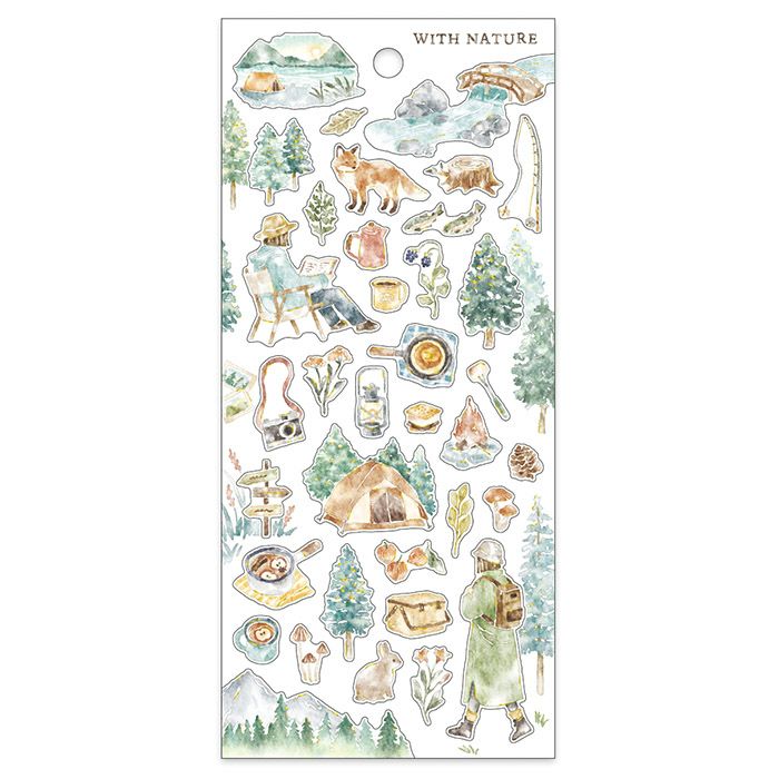 Mind Wave Stickers - With Nature - Hiking