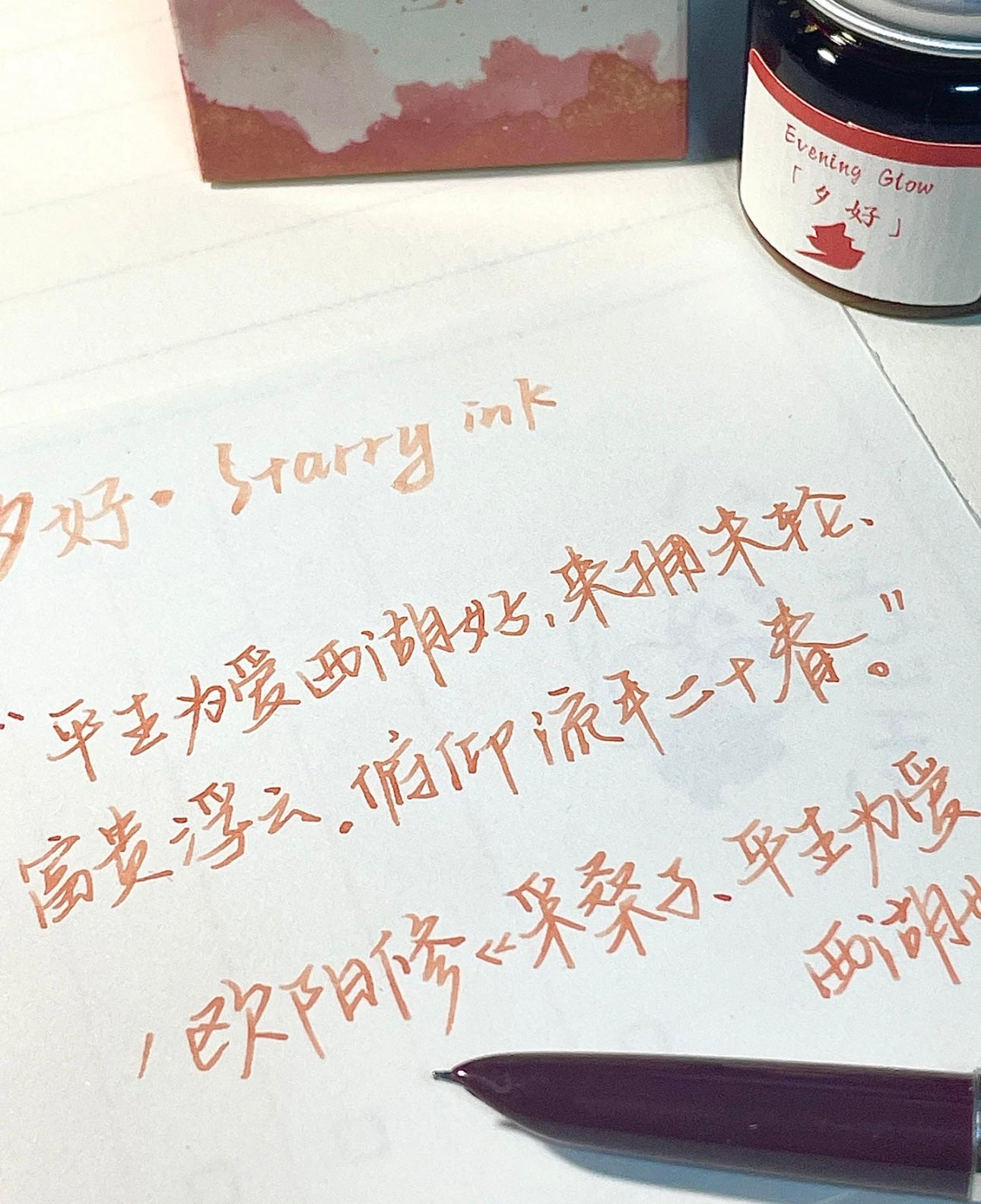 StarryInk Shimmer Ink - Evening Glow