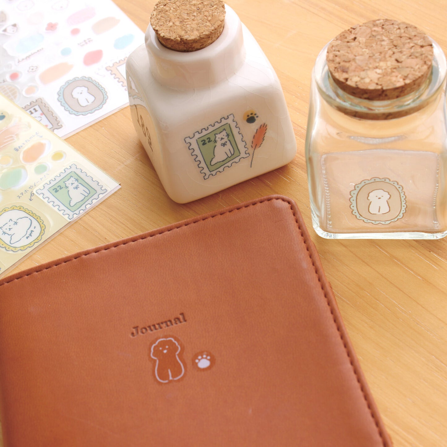 Furukawa Shiko Collage Seal Stickers - Nordic