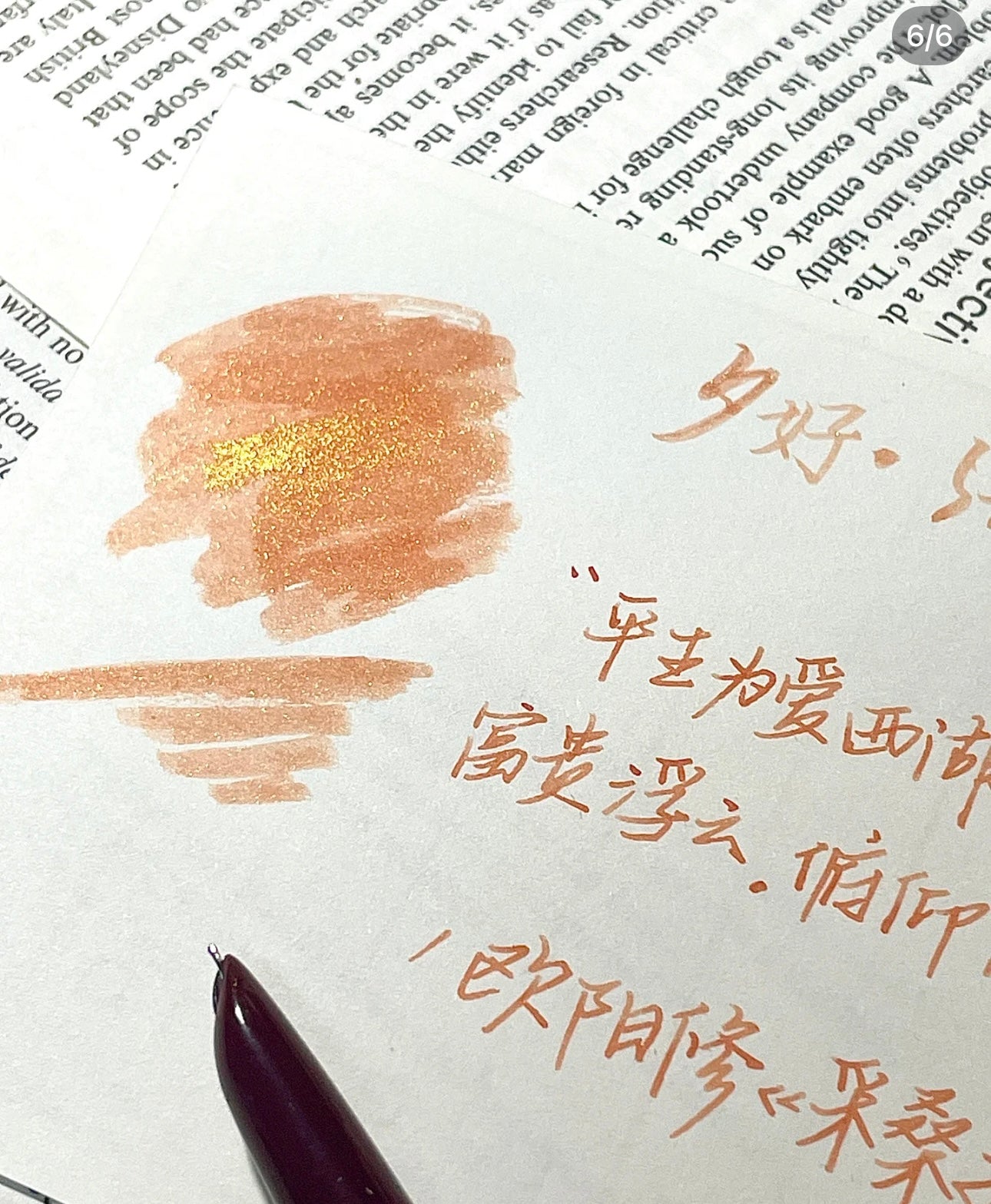 StarryInk Shimmer Ink - Evening Glow