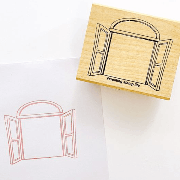 Kodomo No Kao - I Love Stamp Series - Window