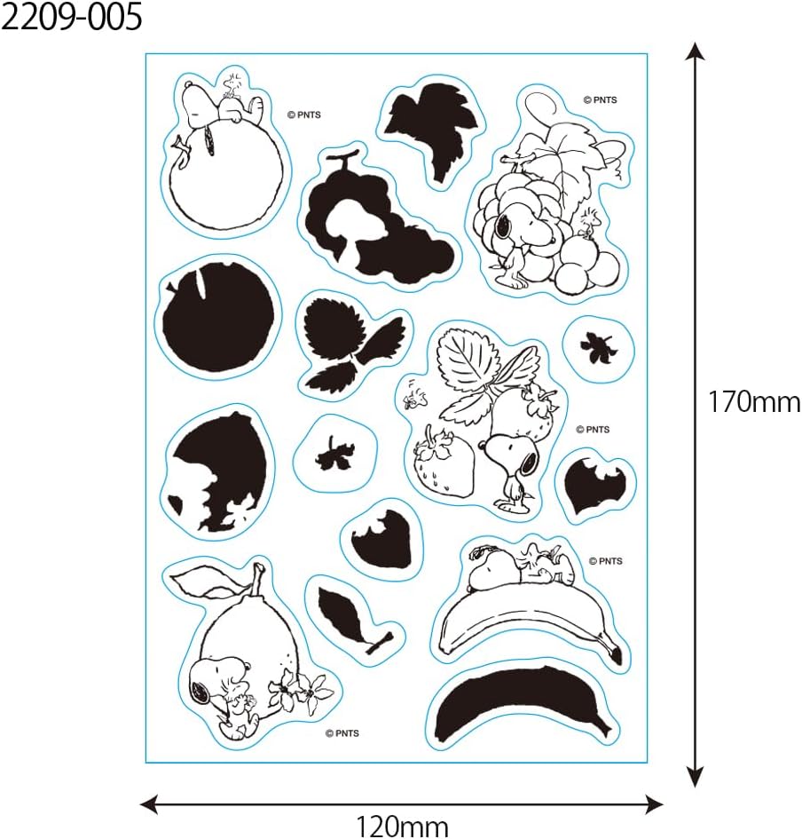 Kodomo No Kao Clear Stamps - Snoopy Naturally Sweets