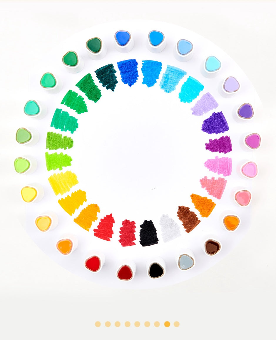 Kalor Washable Watercolor Markers (24 Color Set)