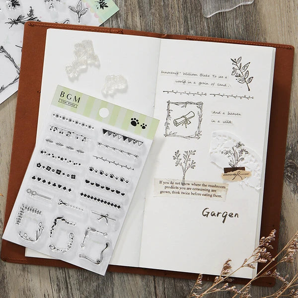 BGM Clear Stamps