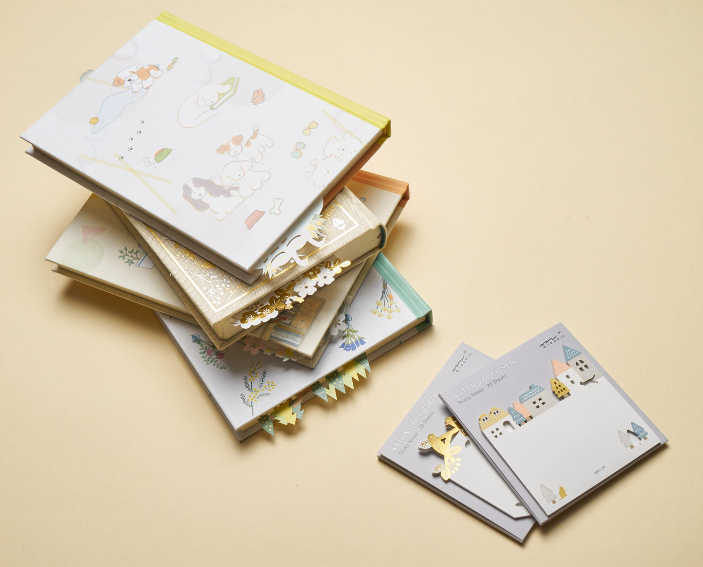 Midori Die-Cut Sticky Notes