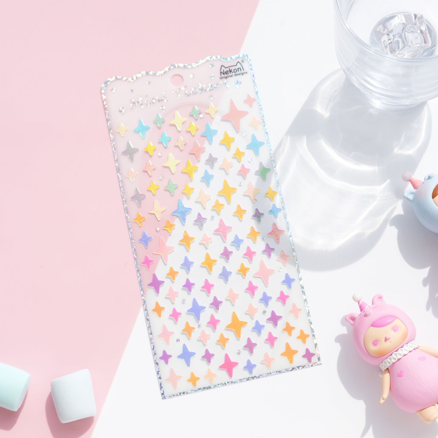 Nekoni Stickers - Mini Series - Stars