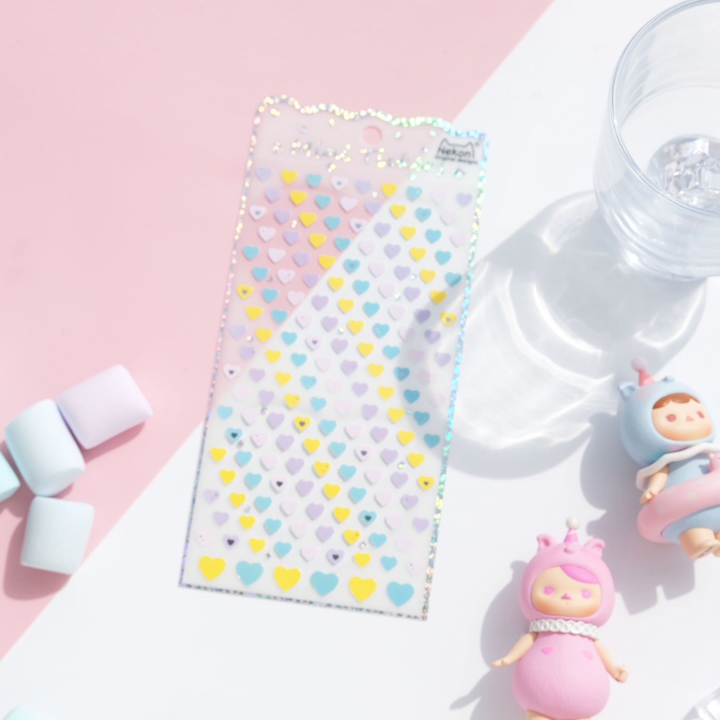 Nekoni Stickers - Mini Series - Heart