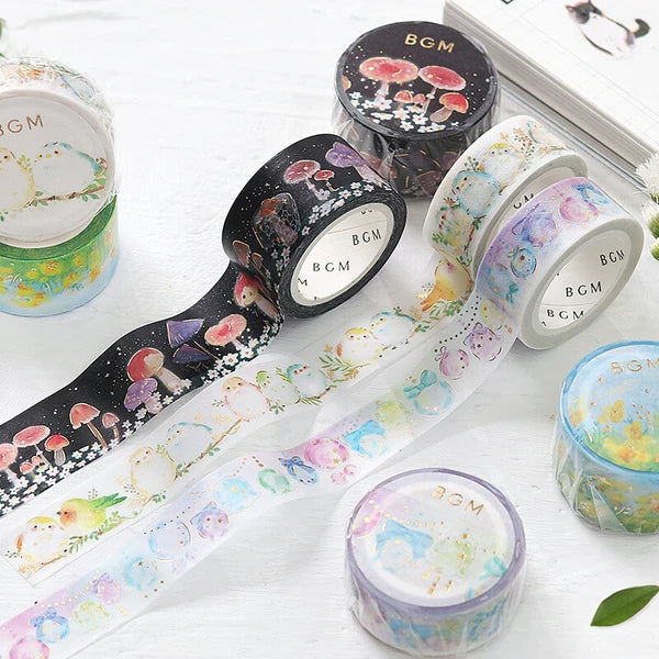 BGM LIFE Washi Tape - Shimaenaga