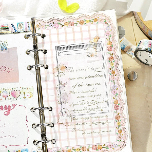 BGM Washi Tape - Fluffy Rabbit