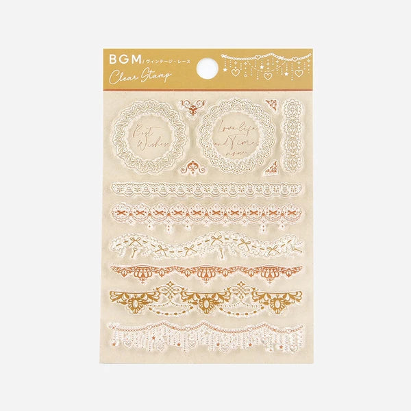 BGM Clear Stamps