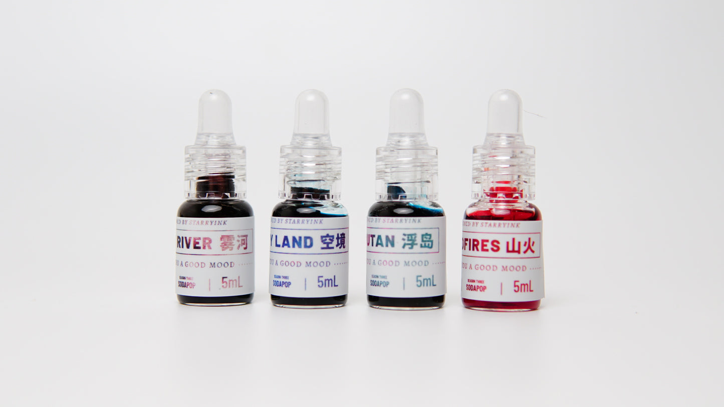 StarryInk Sodapop Series Sampler Sets