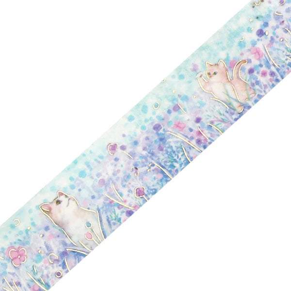 BGM Flowers and Cats Washi Tapes