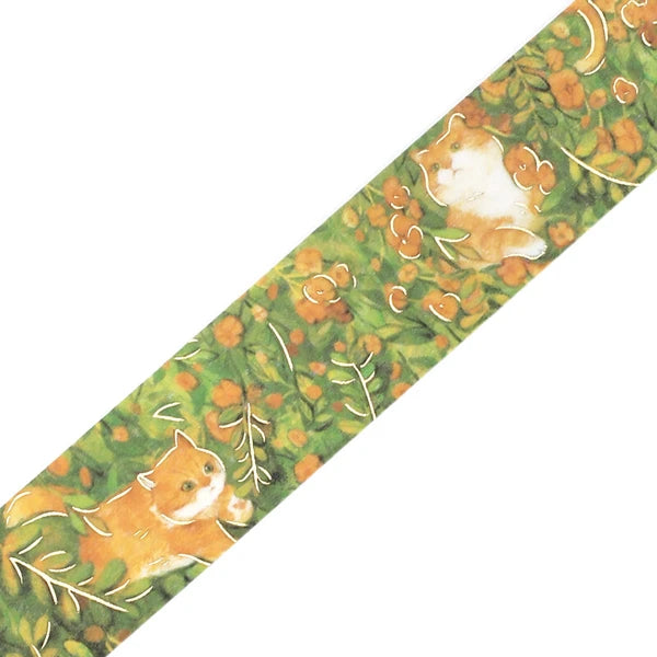 BGM Flowers and Cats Washi Tapes