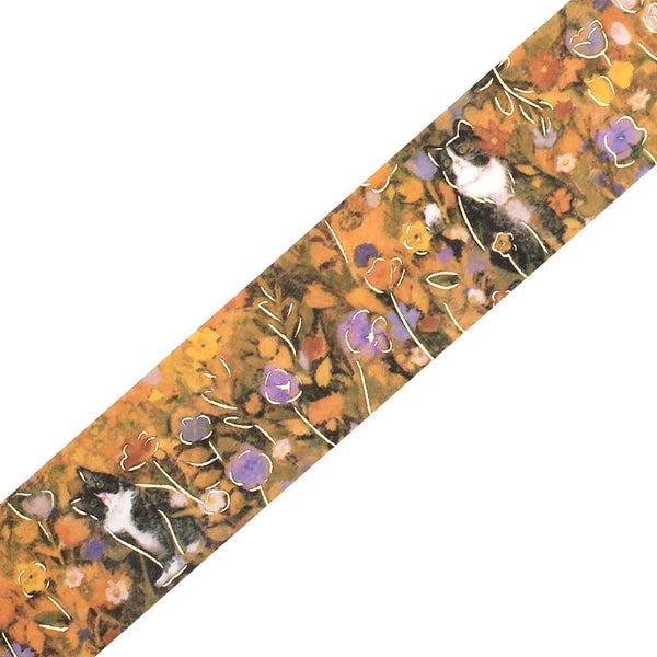 BGM Flowers and Cats Washi Tapes
