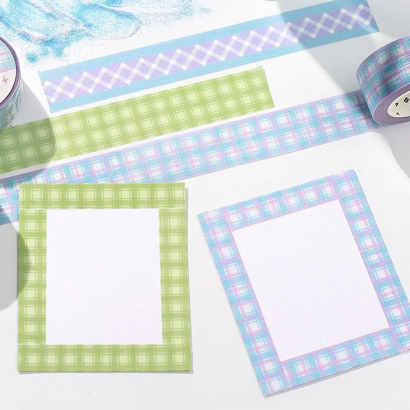 BGM Washi Tapes - Sparkling Sugar Check Series (20mm)