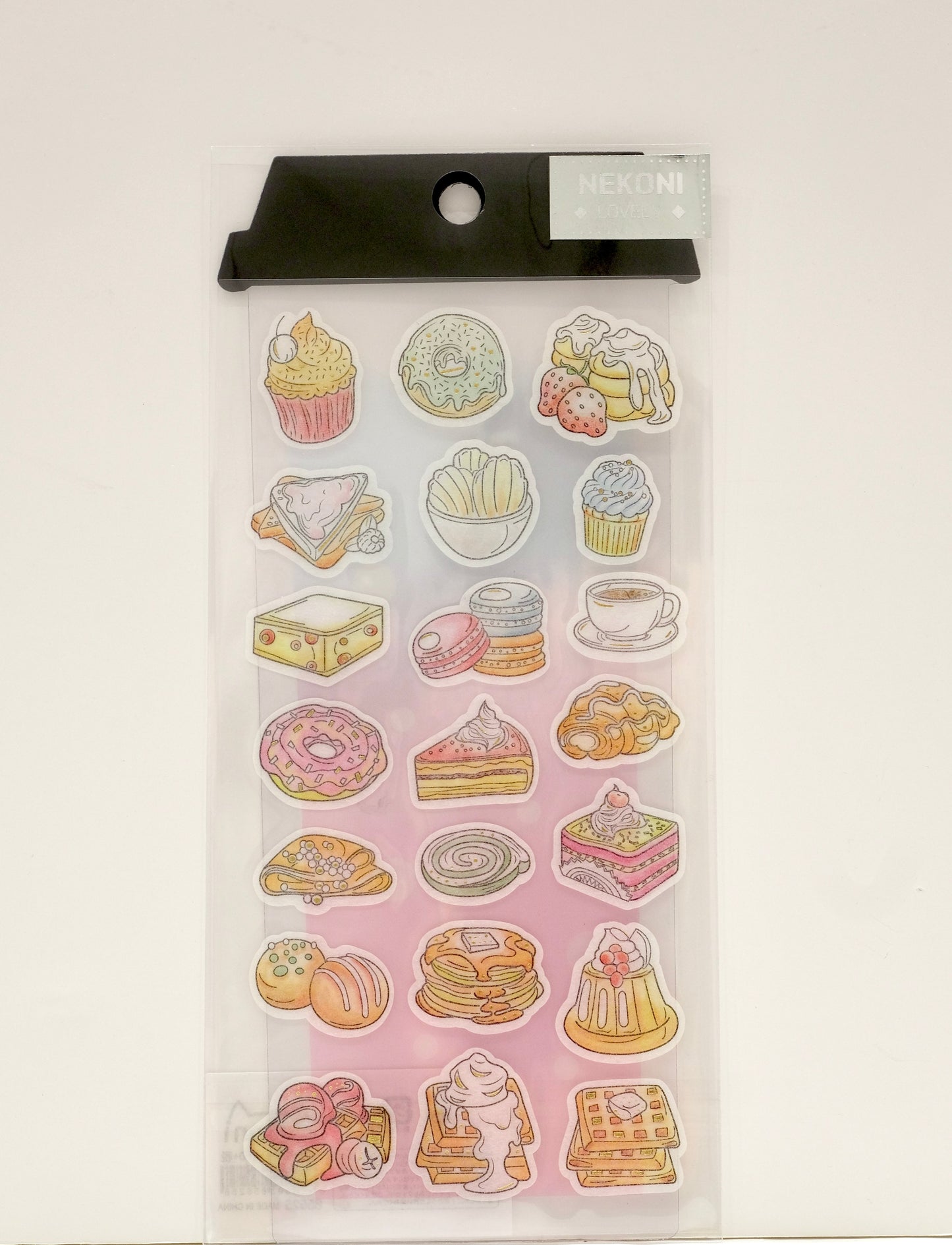 Nekoni Stickers - Lovely Series - Sweets