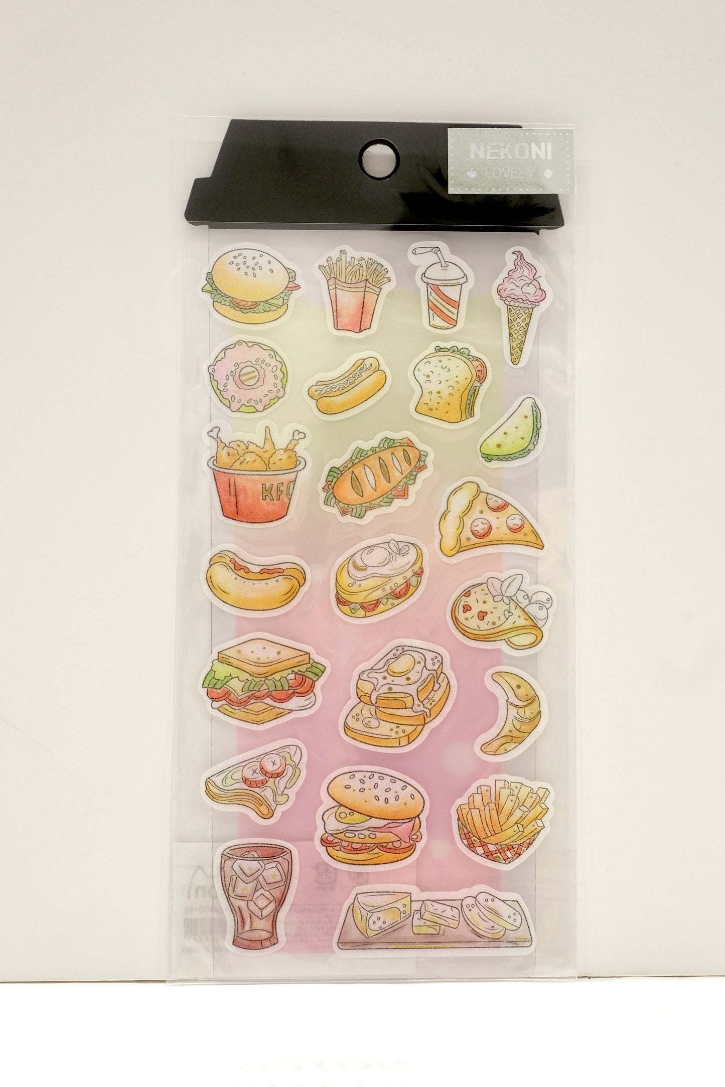 Nekoni Stickers - Lovely Series - Food and Treats
