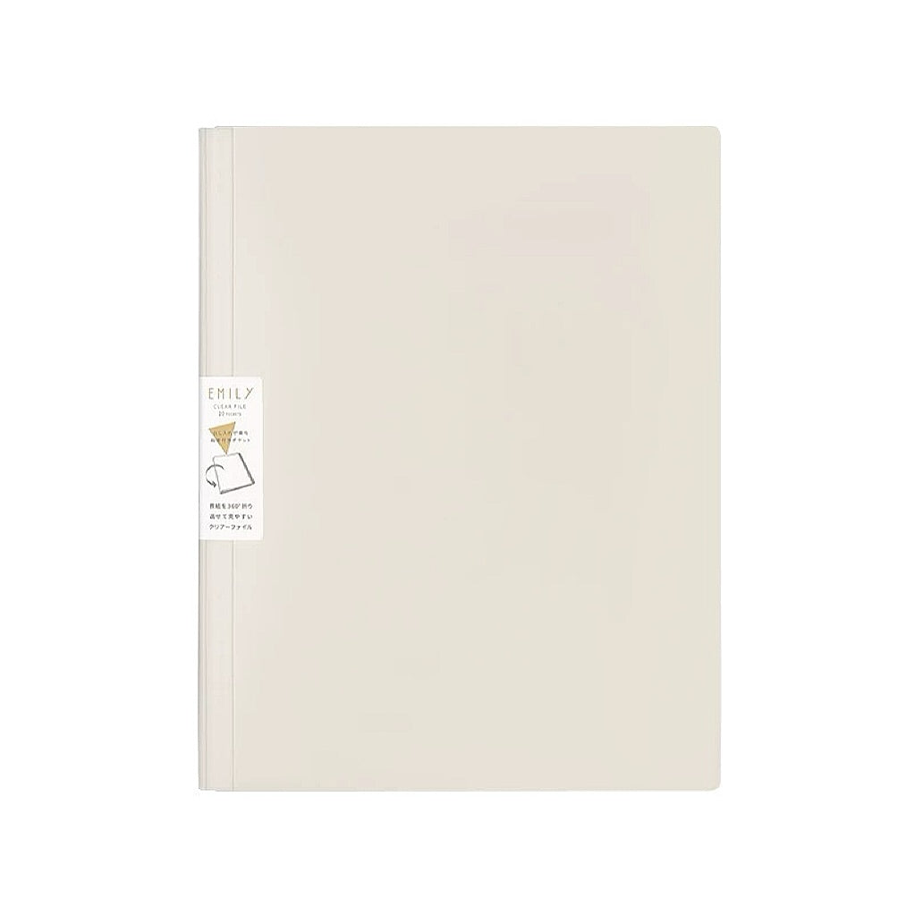 King Jim EMILy Hard Cover A4 Document Holder (3 Pockets)