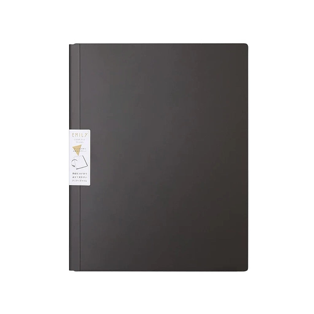 King Jim EMILy Hard Cover A4 Document Holder (3 Pockets)