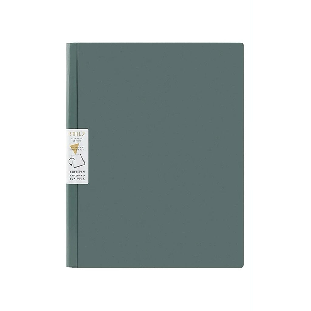 King Jim EMILy Hard Cover A4 Document Holder (3 Pockets)