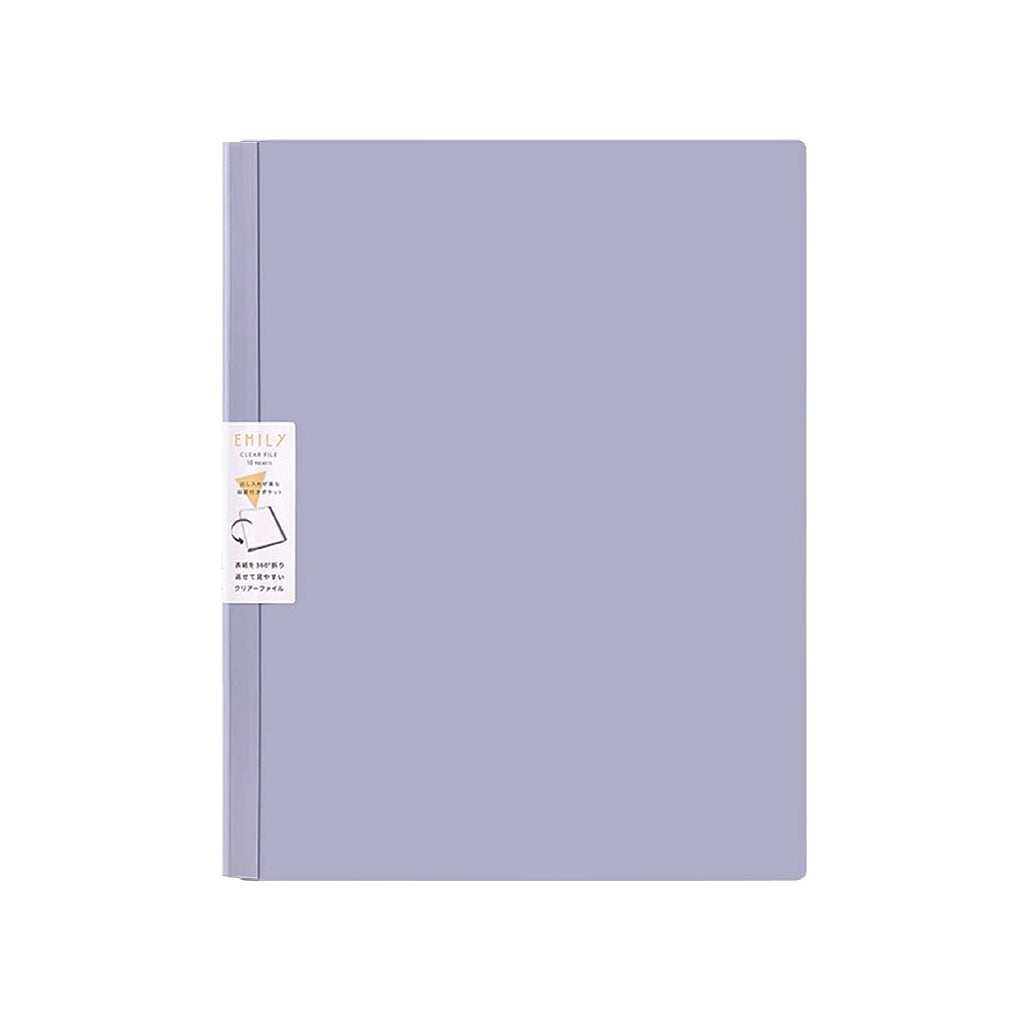 King Jim EMILy Hard Cover A4 Document Holder (3 Pockets)