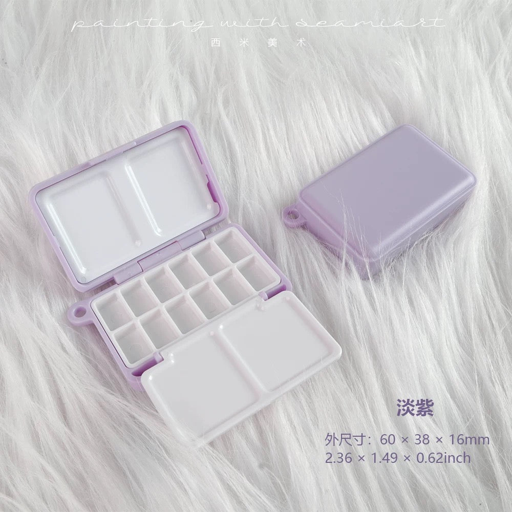 SeamiArt Mini Watercolor Palette Box