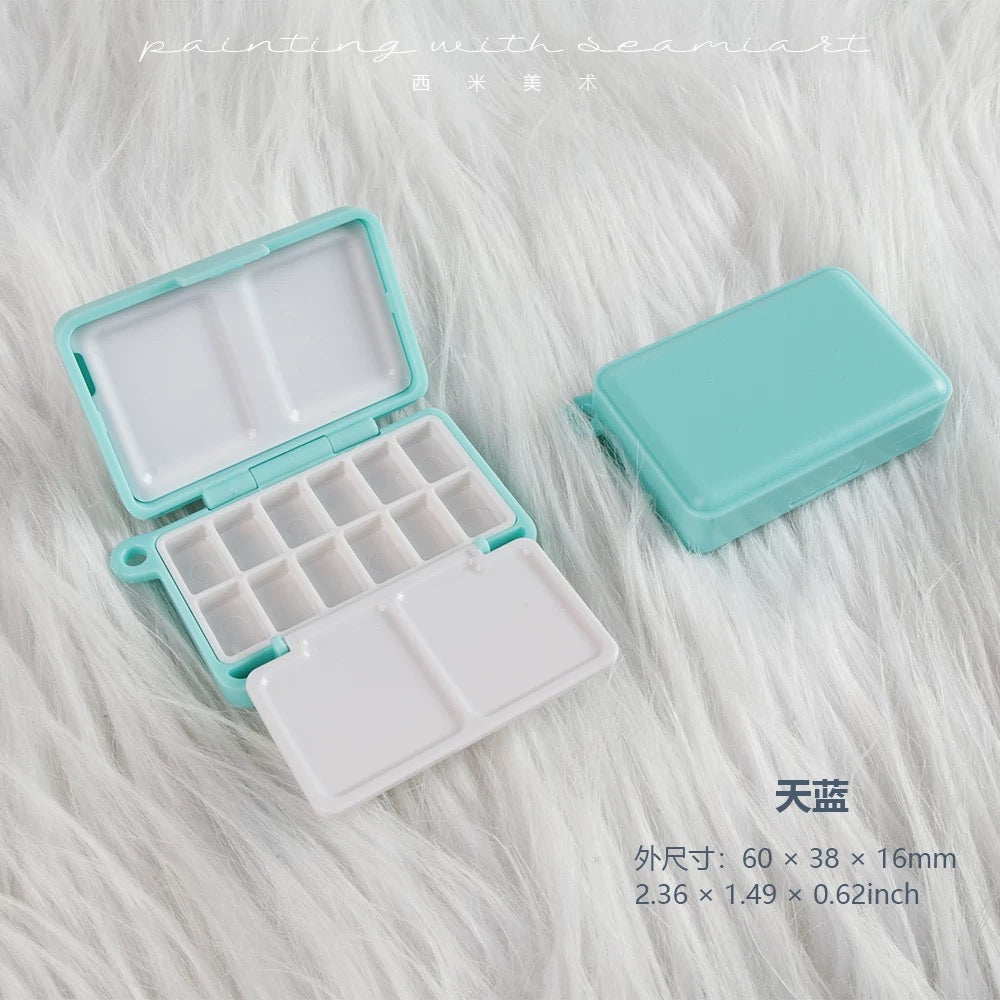 SeamiArt Mini Watercolor Palette Box