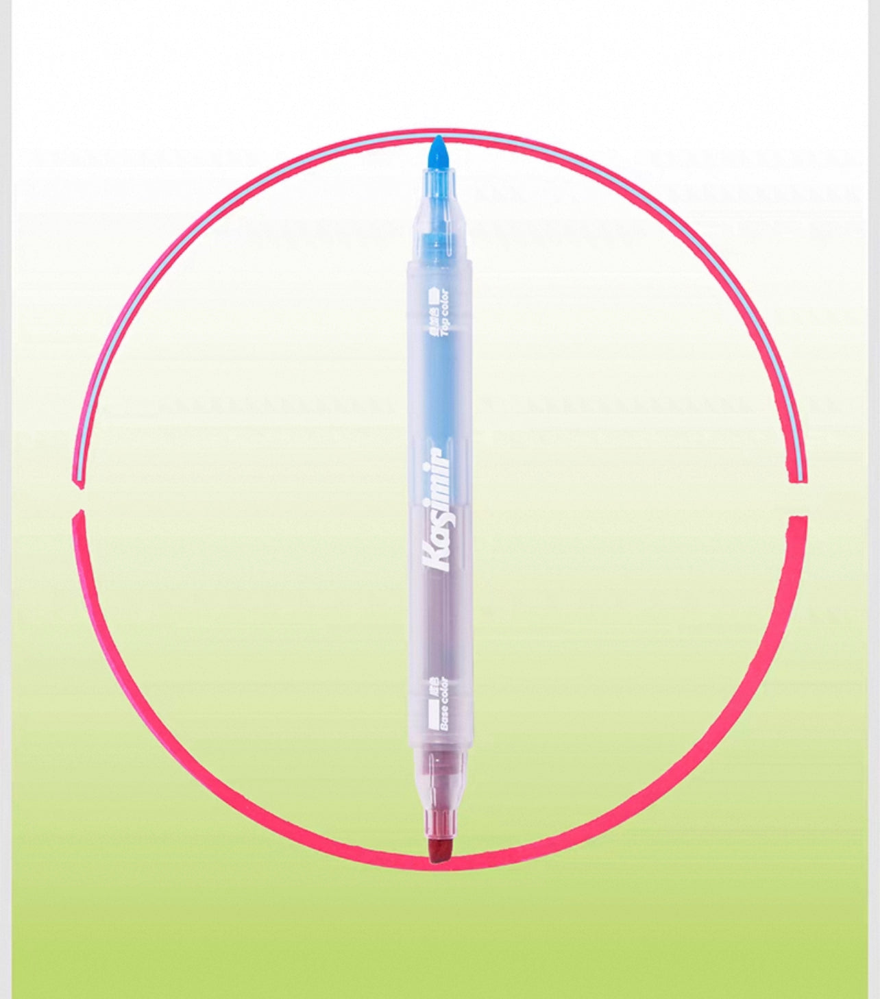 Kasimir Dual Tip Layerable Highlighters - Summer Rainbow