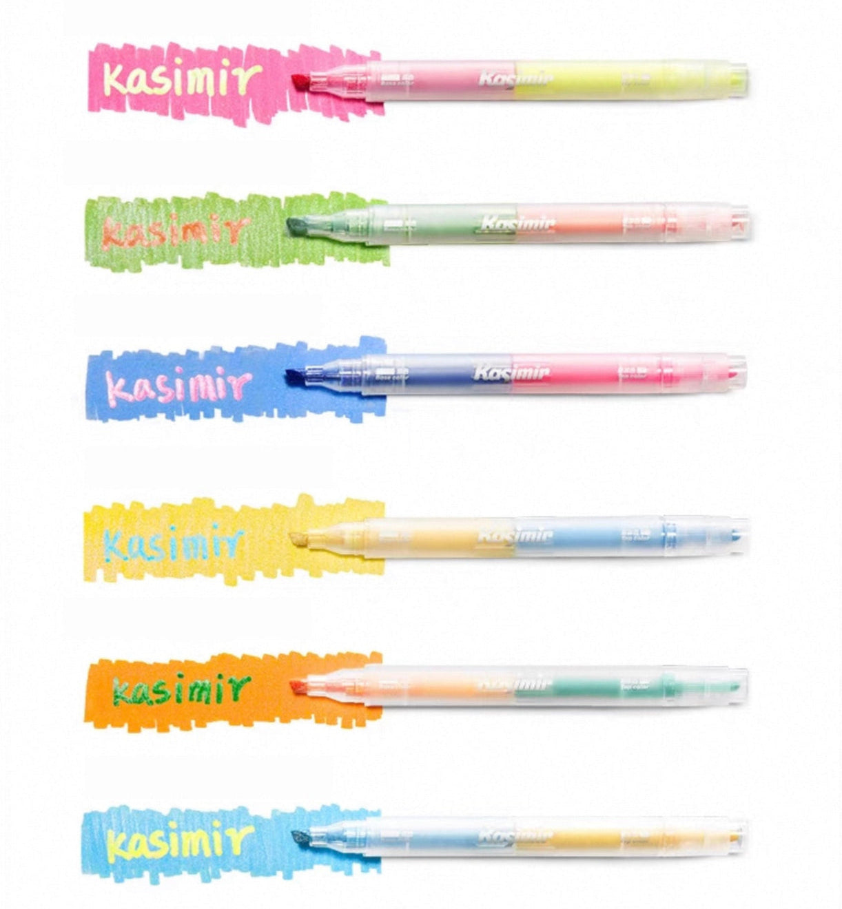 Kasimir Dual Tip Layerable Highlighters - Glittering Stars