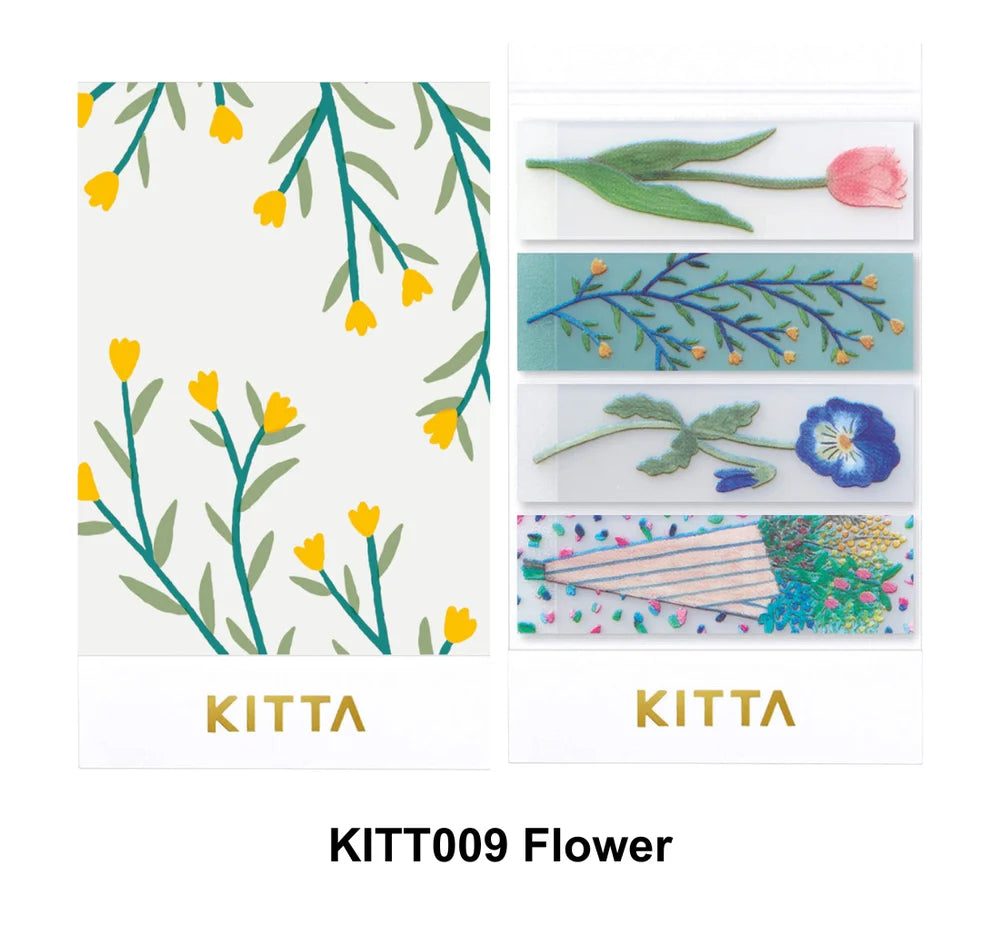 King Jim KITTA Clear Washi Masking Tapes