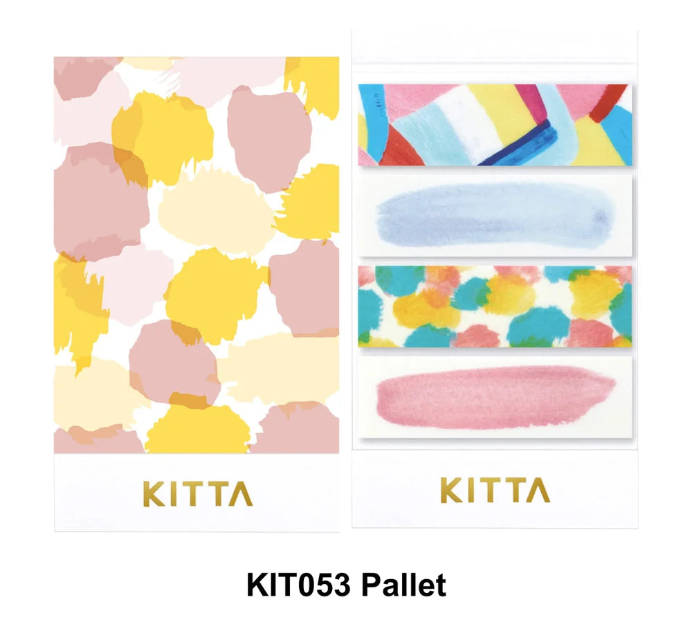 King Jim KITTA Basic Washi Masking Tapes