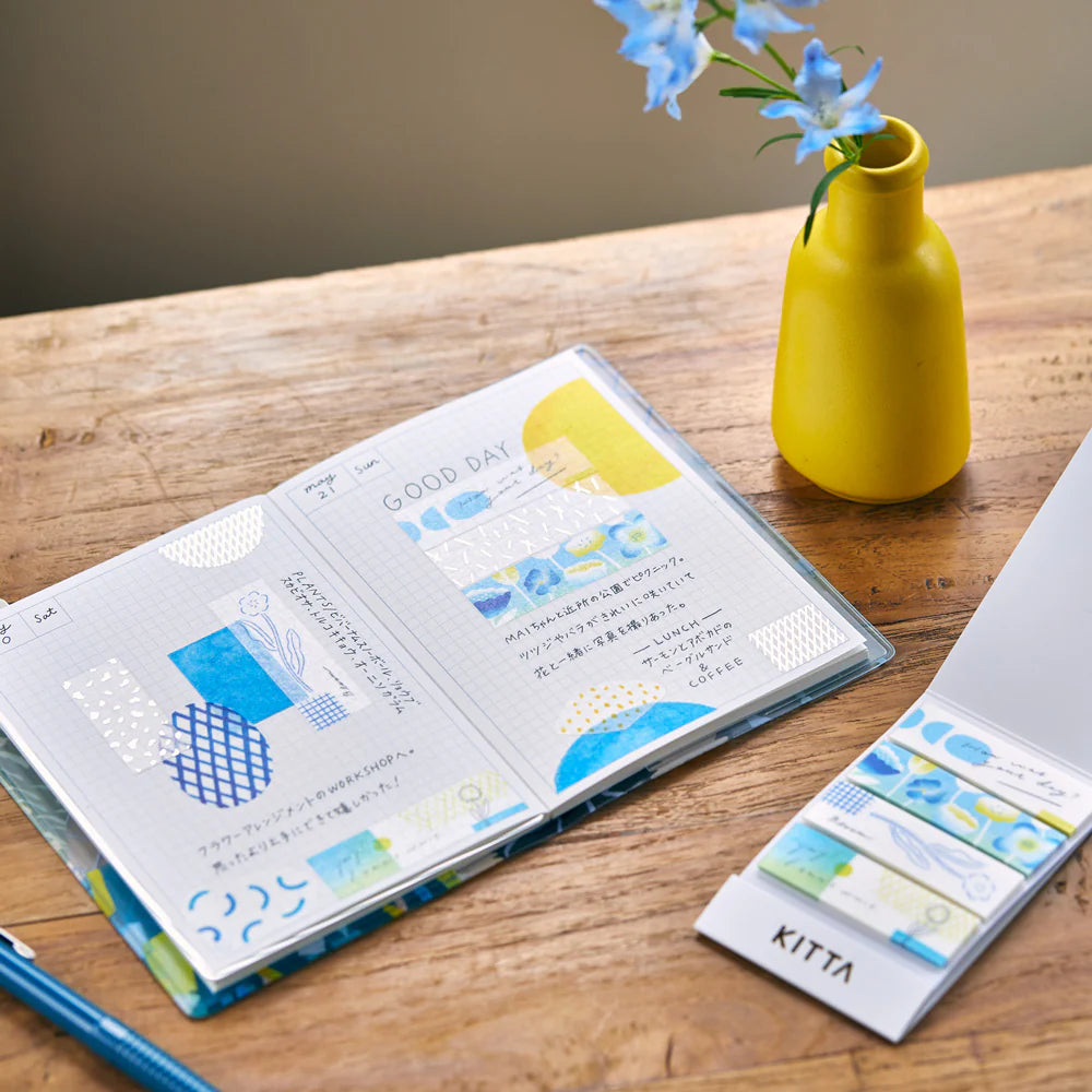 King Jim KITTA Basic Washi Masking Tapes