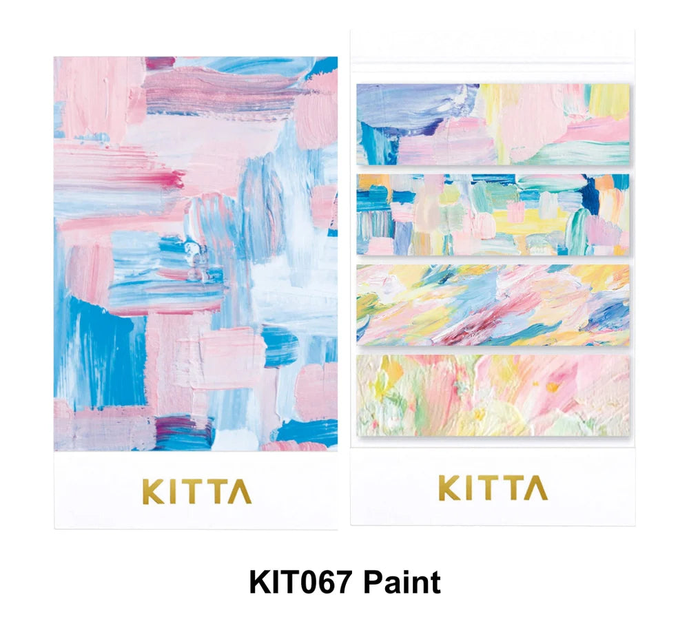 King Jim KITTA Basic Washi Masking Tapes