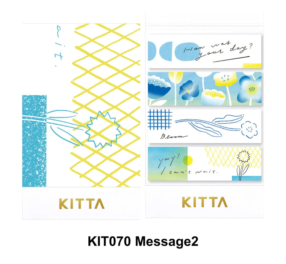 King Jim KITTA Basic Washi Masking Tapes