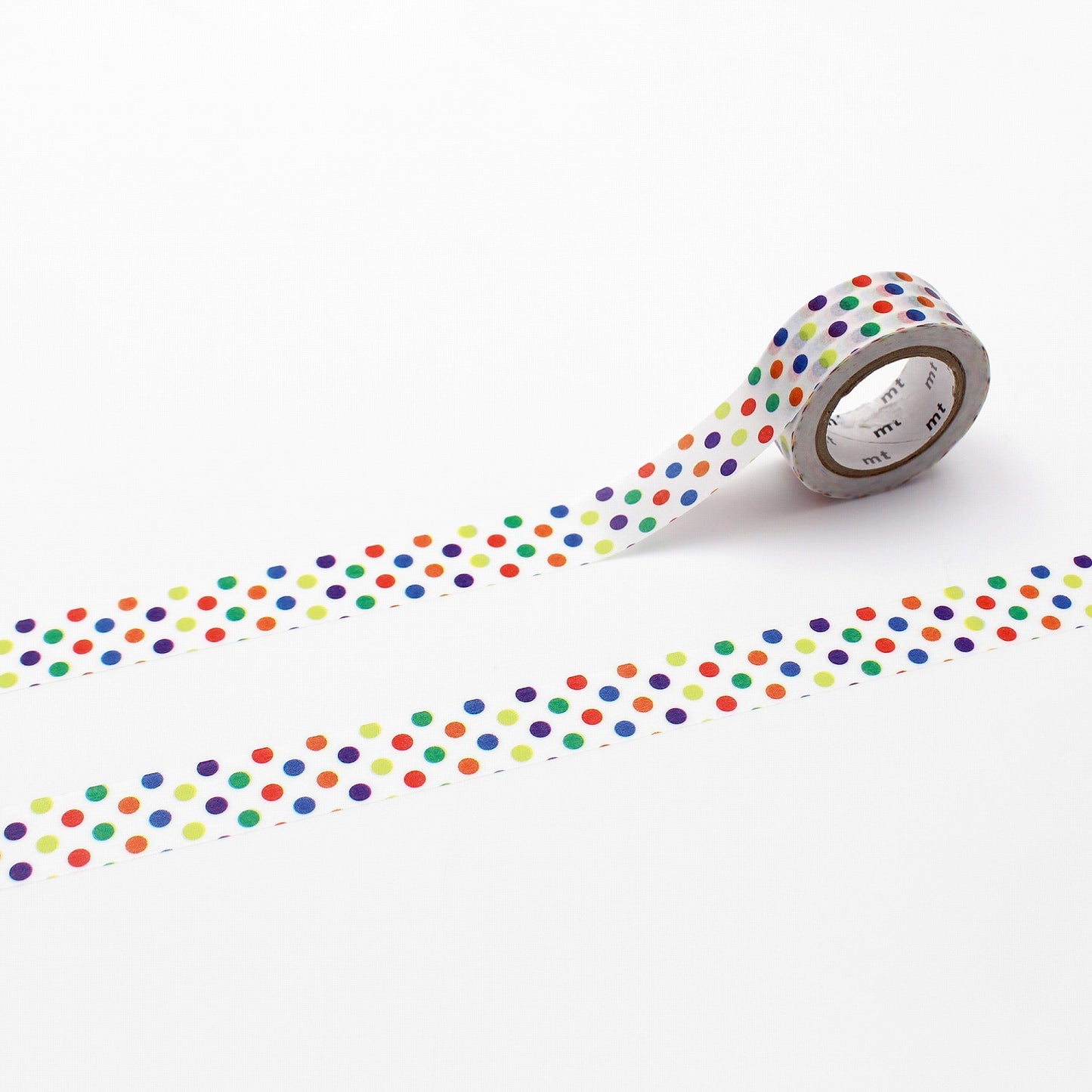 MT Washi Tape - For Kids - Colorful Dots (15mm)