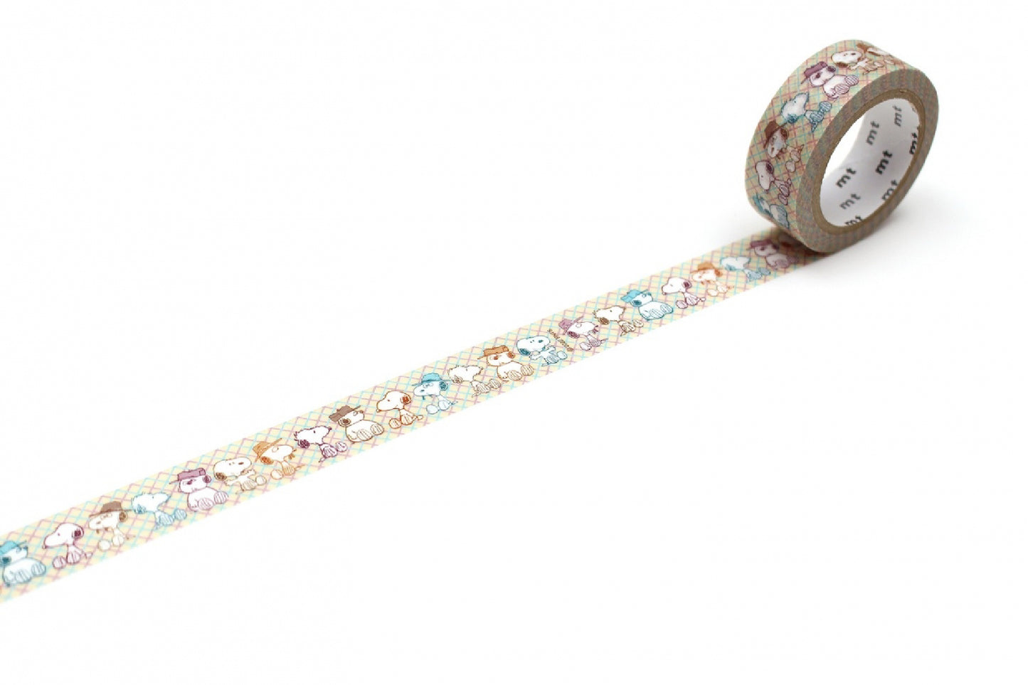 MT Washi Tape - Peanuts - Snoopy Brothers (15mm)