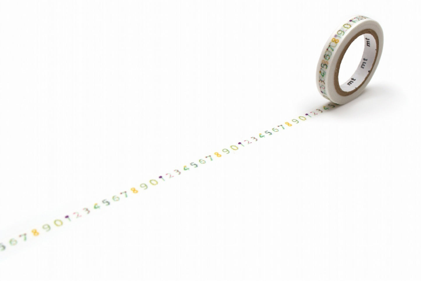 MT Washi Tape - SOUSOU - Flower Numbers (7mm)