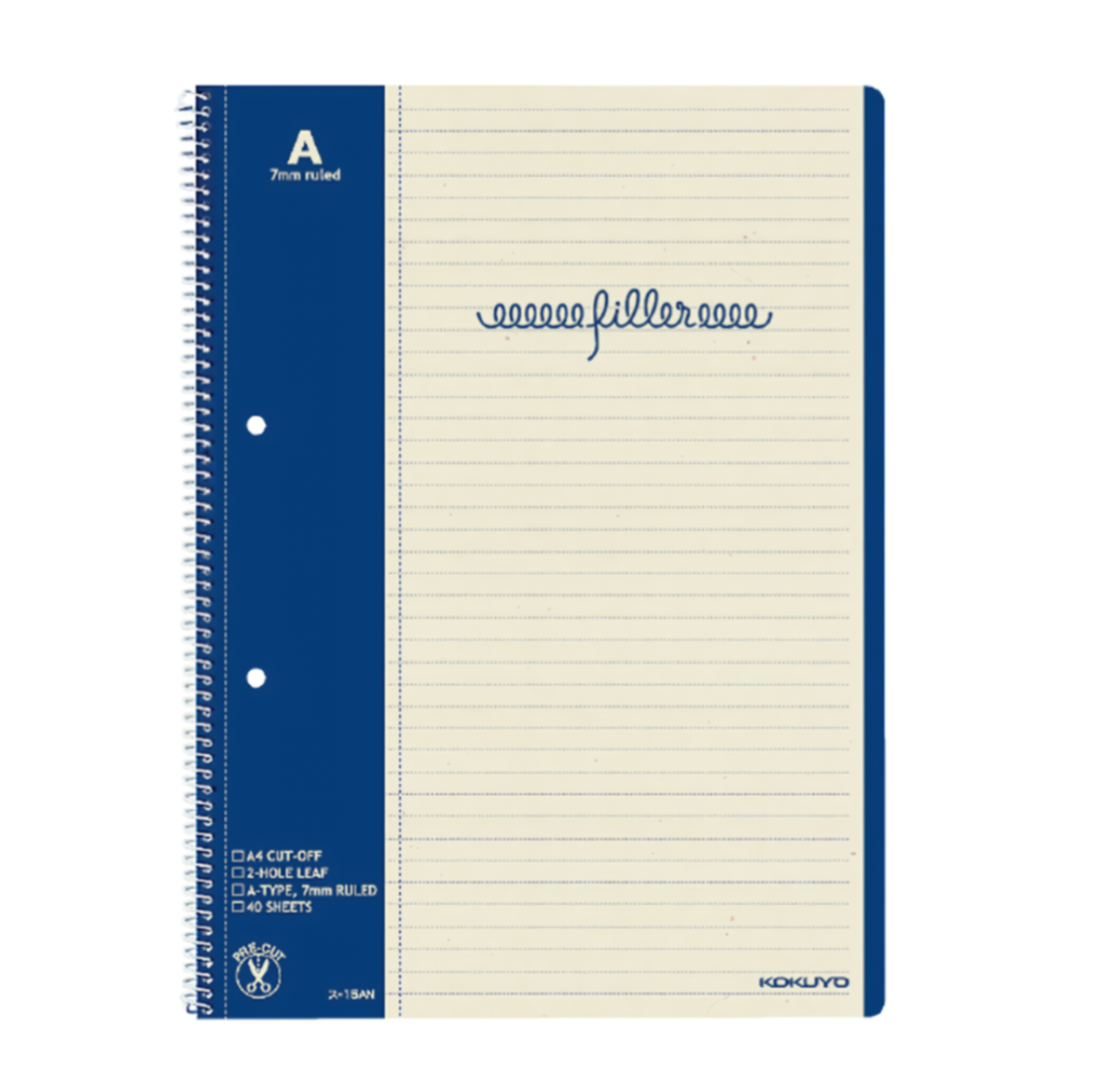 Kokuyo Filler Notebook A4