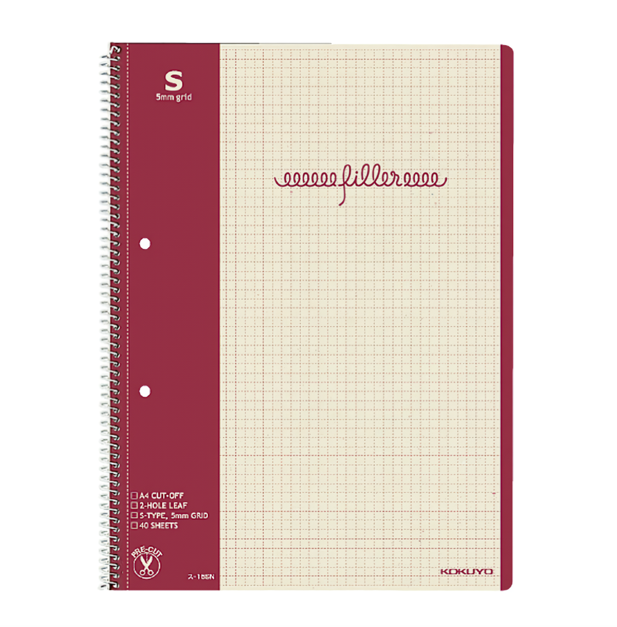 Kokuyo Filler Notebook A4