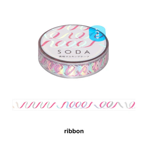 King Jim SODA Transparent Masking Tape 10mm - Ribbon