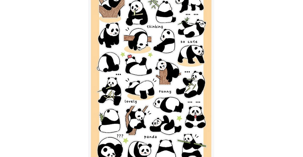 Nekoni Stickers - Panda