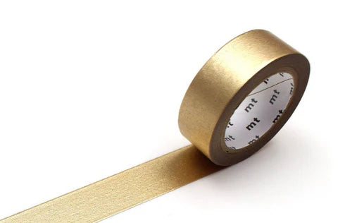 MT Washi Tape - High Brightness - Champagne Gold (15mm)