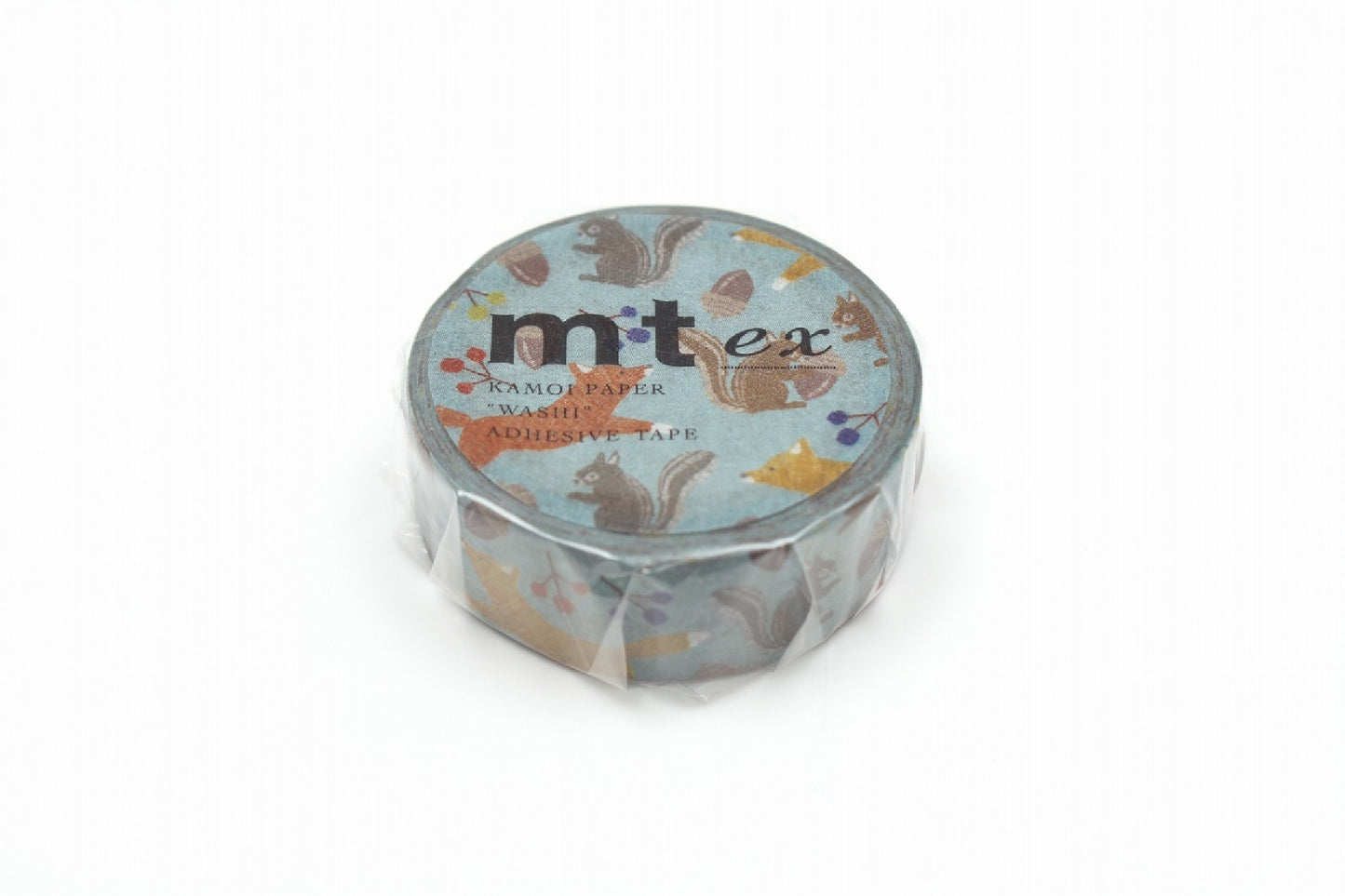 MT Washi Tape - EX - Embroidery Fox & Squirrel (15mm)