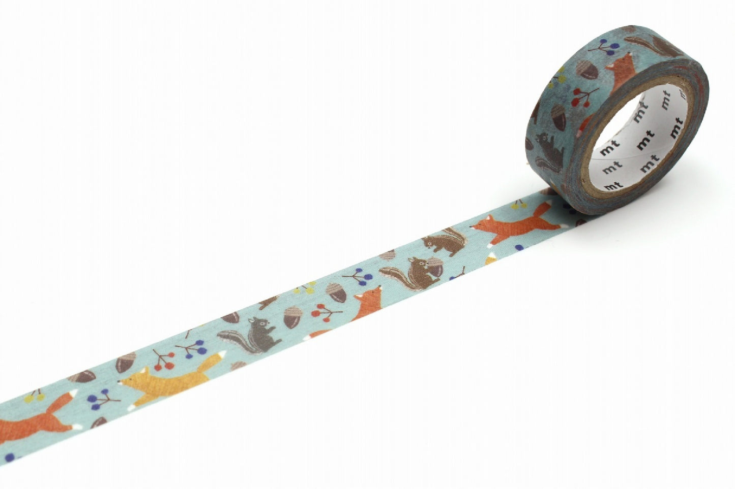 MT Washi Tape - EX - Embroidery Fox & Squirrel (15mm)