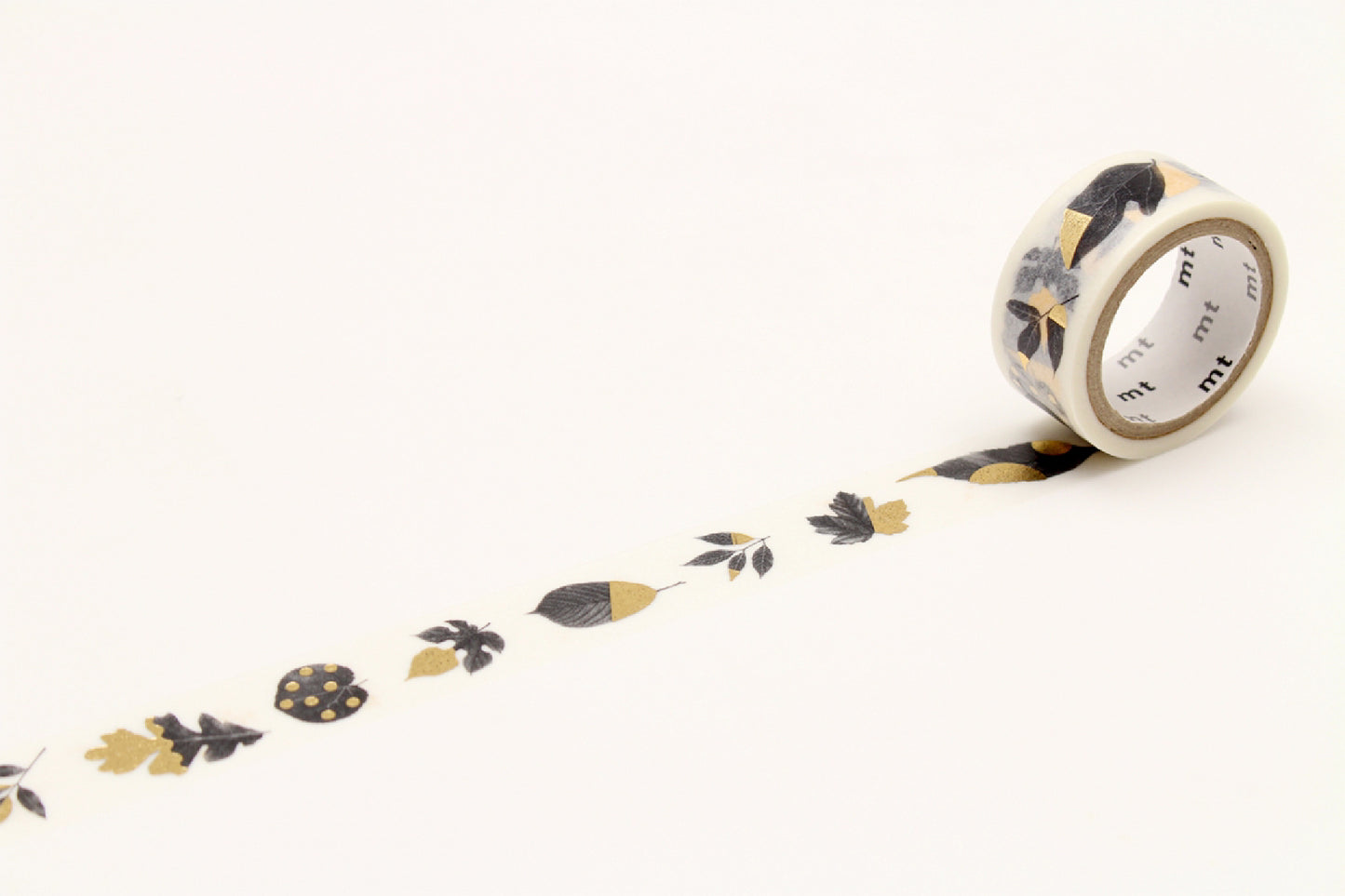 MT Washi Tape - Fab - Foil Stamping Leaf (15mm)