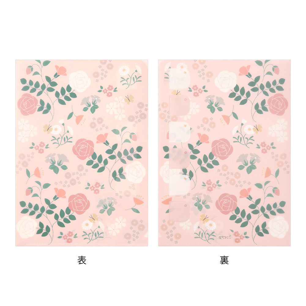 Midori Index Clear Folder Single Pocket A4 (Set of 2)