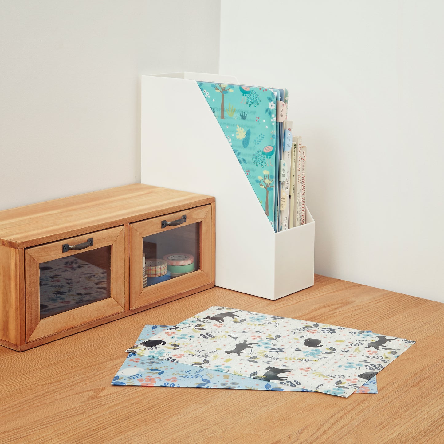 Midori Index Clear Folder Single Pocket A4 (Set of 2)