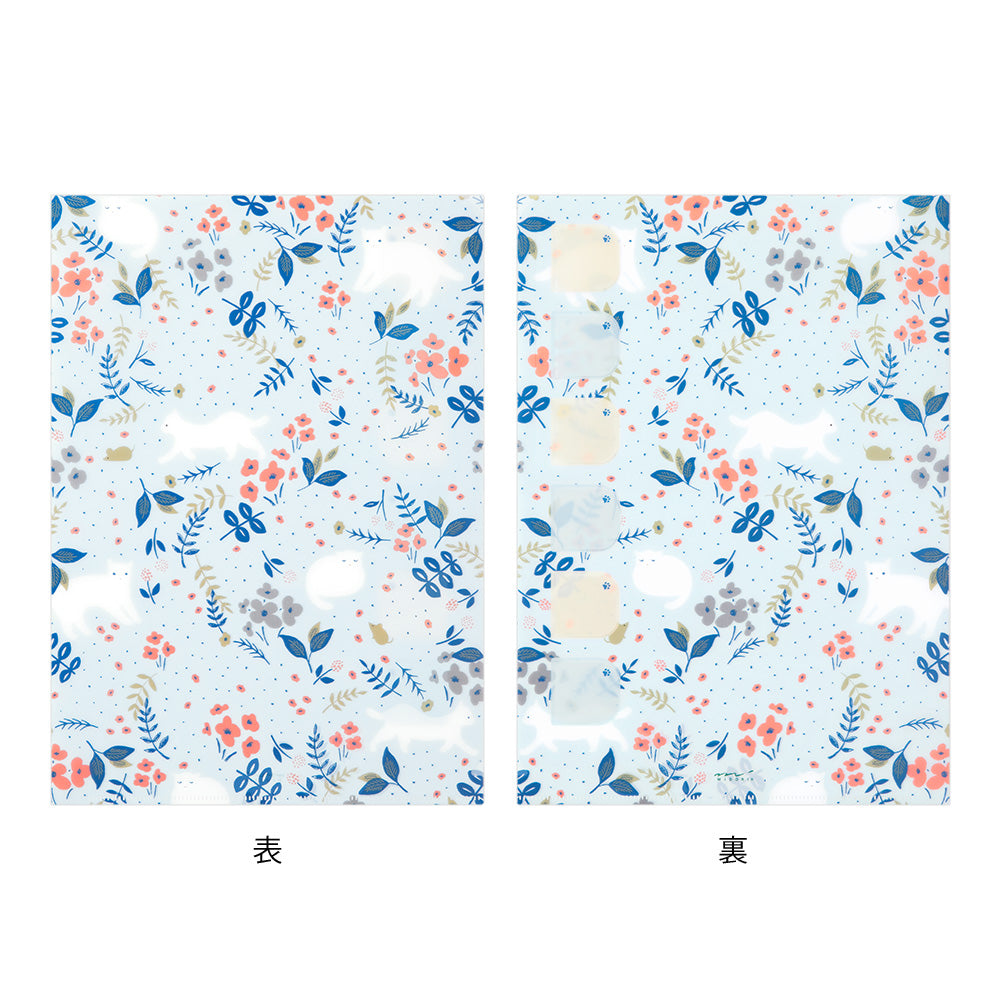 Midori Index Clear Folder Single Pocket A4 (Set of 2)